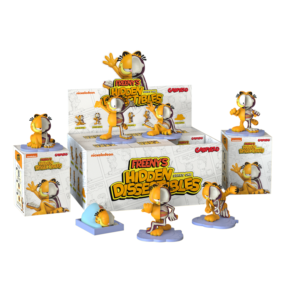 Freeny's Hidden Dissectibles: Garfield collectibles -- online store