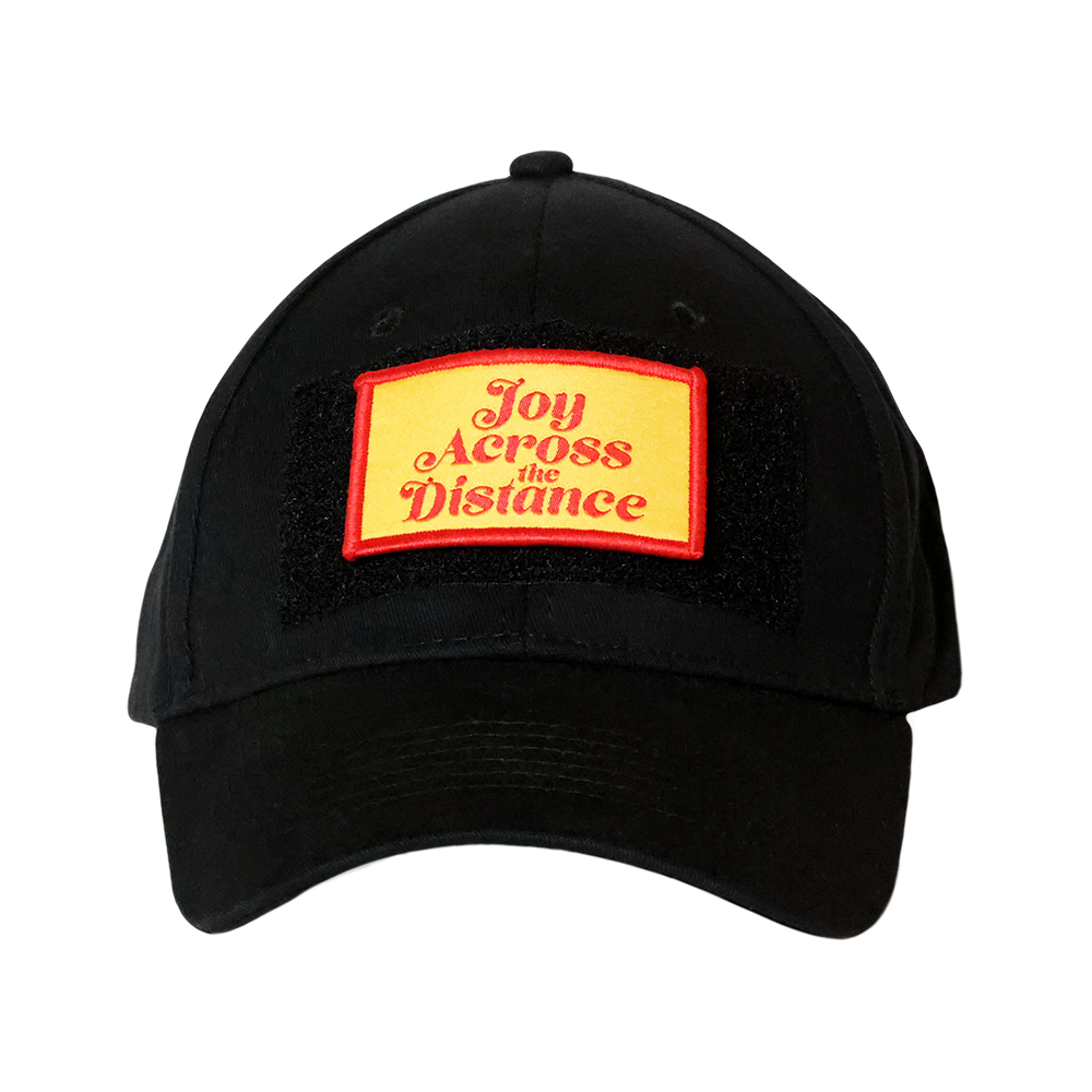 jad baseball cap with velcro multi patch