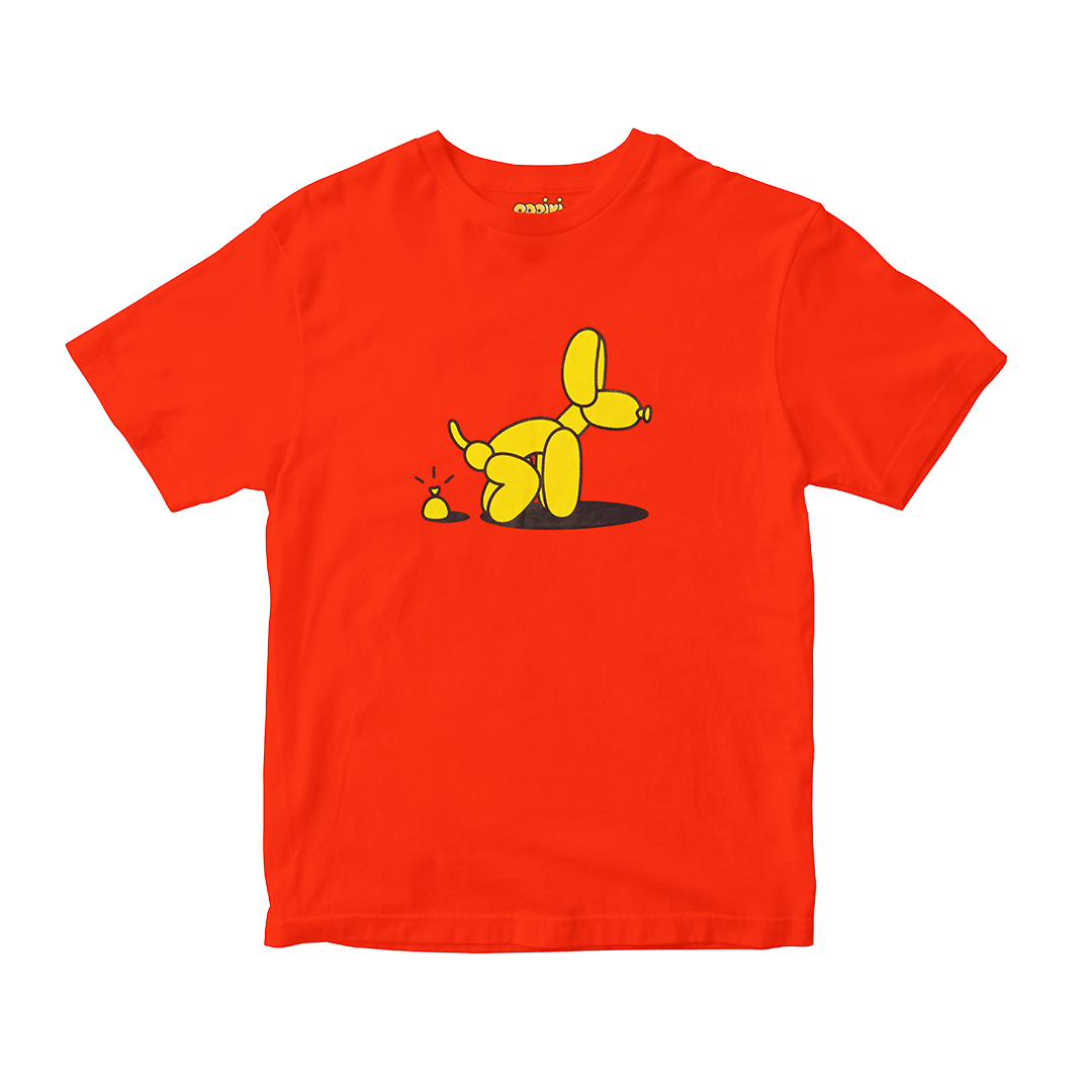popek-t-shirt-red-with-yellow-print